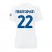 Billige Inter Milan Henrikh Mkhitaryan #22 Bortetrøye Dame 2023-24 Kortermet